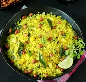 वेज पोहा - Vegetable Poha Recipe