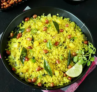 वेज पोहा - Vegetable Poha Recipe
